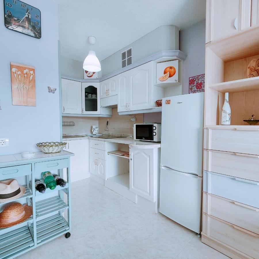 Estudio Colette En Primera Linea De La Playa Los Cristianos  Eksteriør billede