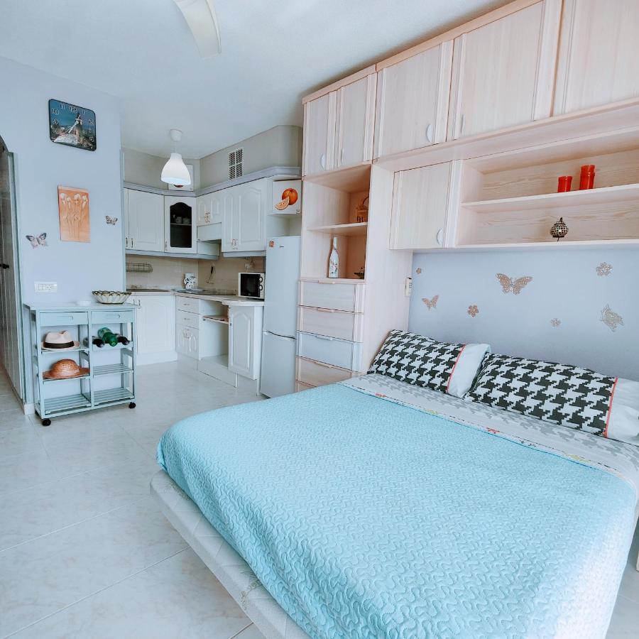 Estudio Colette En Primera Linea De La Playa Los Cristianos  Eksteriør billede